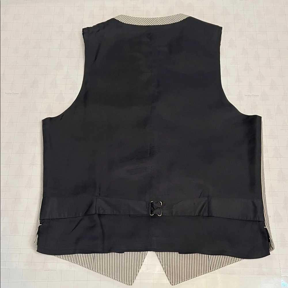 J.CREW MENS LUDLOW SUIT VEST WAISTCOAT COTTON  SIZE SMALL